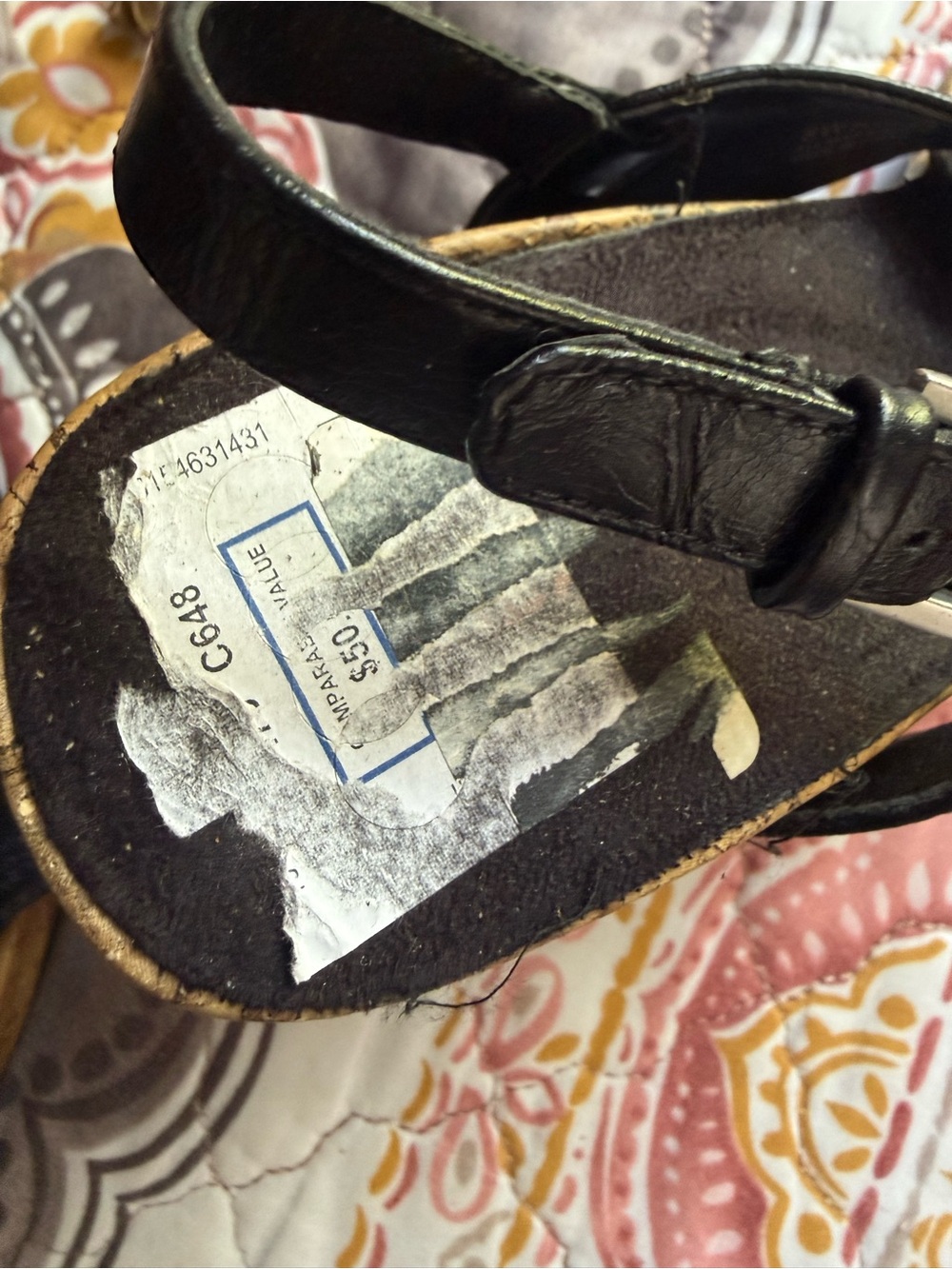 AEROSOLES Black Women's Slingback Sandals - Picture 5 of 5